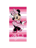 Disney Minnie Mouse Disney Minnie Mouse Baumwollhandtuch Badehandtuch Strandtuch 70x140 in Pink