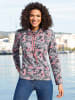 WITT WEIDEN Sweatshirt in rosé-grau-gemustert