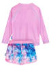 Playshoes UV-Schutz Bade-Set 1/1-Arm Batik in violett