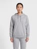 Hummel Verstellbare Taille Kapuzenpullover Hmllegacy Damen in GREY MELANGE