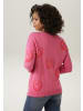 Aniston CASUAL Strickpullover in pink-rot