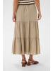 SAINT TROPEZ Rock RaafaSZ Gerade Passform in Savannah Tan