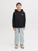 JACK & JONES Junior Hoodie JORNORREBRO TYPO BACK SWEAT HOOD JNR in black