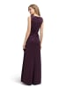 Vera Mont Abendkleid mit Volant in Dark Amethyst