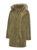mama licious Langer Parka in Burnt Olive 1