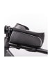 COFI 1453 Fahrradtasche mit geschütztem Smartphone-Fach Touchfolie Reflektoren in Schwarz