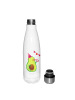 Mr. & Mrs. Panda Thermosflasche Avocado Geburtstag ohne Spruch in Weiß