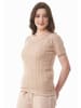 Organication Pullover "WOR17586" in Zartbeige