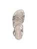 Tamaris Sandalen mit Riemchen Gold