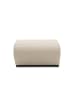58 aufm Kessel GARTENLOUNGE Hocker Boudicca 73x40x63 mit Outdoorbezug in taupe