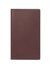 BRUNNEN Taschenkalender 750 8,7x15,3cm 1 Monat/2 Seiten Kunstleder bordeaux ...