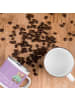 Mr. & Mrs. Panda Kaffeebecher Brautjungfern Party mit Spruch in Lavendeltraum