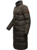 Marikoo Steppmantel Schneesternchen in Anthracite