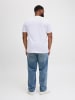 JACK & JONES PLUS T-shirt in Bright White