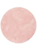 Pergamon Fellteppich Pearl Rund in rosa