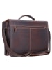 Greenburry Aktentasche Leder 39 cm brown