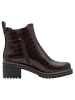 Marco Tozzi Chelsea Boot in MOCCA CROCO