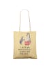 Mr. & Mrs. Panda Tasche Pinguin mit Kind mit Spruch in Gelb Pastell