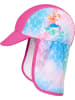 Playshoes Kinder Mütze "UV-Schutz Mütze Meerjungfrau" in Pink