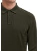 Marc O'Polo Langarm-Poloshirt regular in Wooden Earth