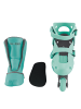 GLOBBER LEARNING SKATES 2in1 verstellbare Rollschuhe und Inlineskates in mint, Gr. 30-33
