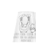 Mr. & Mrs. Panda Weißwein Glas Pinguin & Maus Wanderer mit Spruch in Transparent
