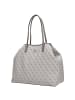 Guess Eco Victtoria - Shopper 2in1 L 40 cm (bone logo) in dark taupe logo