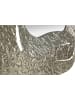 Mauro Ferretti Silberner Metall-Wandspiegel 74x7x79 cm.