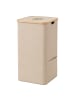relaxdays Pfandflaschen-Sammelbehälter in Beige - 100 l