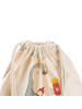 Mr. & Mrs. Panda Gym Bag Pinguin Pommes mit Spruch in Creme