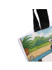 Mr. & Mrs. Panda Damen Schultertasche Einhorn Blümchentail Design oh... in Weiß