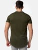 Tazzio T-Shirt Rundhals "E105" - Regular Fit- in Khaki