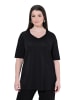 Ulla Popken Shirt in schwarz