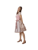 tectake hochwertiges & elegantes Trachtenkleid Linah Beige/Rosa