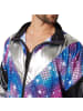 tectake Herrenkostüm  Retro 80er 90er Jahre Disco Jogginganzug  Glamouröser Disco-Look: