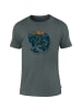 FJÄLLRÄVEN Kurzarmshirt Arctic Fox T-Shirt M in Petrol