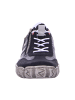 rieker Slipper in schwarz/schwarz/cement