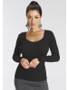 Melrose Strickpullover in schwarz