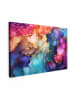 MuchoWow Leinwand bilder Abstrakte Kunst bunt (BxH)