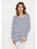 usha BLUE LABEL Damen Pullover in WEISS MARINE