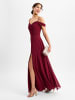 Marie Lund Abendkleid in bordeaux - 0001