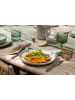 like. by Villeroy & Boch 4er Set Tafel-Set Perlemor Alga grün in grün