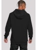 F4NT4STIC Hoodie Alien Sonnenuntergang Retro in schwarz