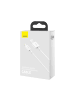 Mcdodo Baseus Schnell-Ladekabel USB auf Lightning 2.4A 1,5m (weiß)