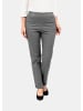 GOLDNER Kurzgröße:  Bequeme Jeansschlupfhose LOUISA in grau