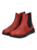 softinos Stiefelette Rot/Schwarz