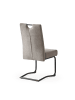 B&D Home 2er-Set: Esszimmerstuhl SOFIA in Grau - (B)48 x (H)96 x (T)60 cm