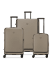 Roncato Florence 4 Rollen Kofferset 3-teilig mit Dehnfalte champagne