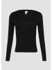 QS Strickpullover in 9999_schwarz