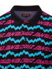 Santa Cruz Poloshirt Slime Drip in schwarz blau